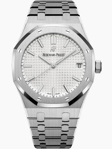AP Royal Oak White Dial 41mm Watch for Men
