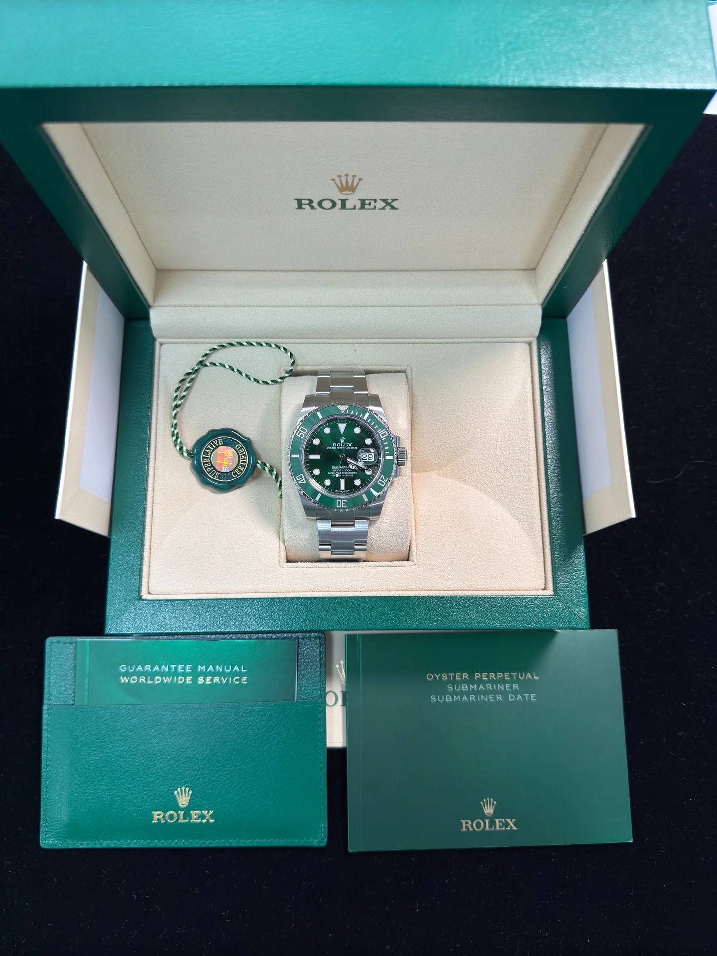 Submariner Date "Hulk" 41mm Watch for Men